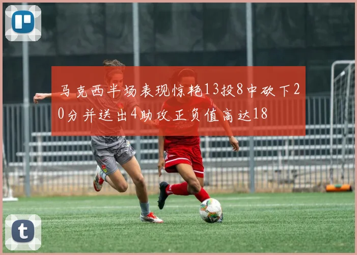 马克西半场表现惊艳13投8中砍下20分并送出4助攻正负值高达18